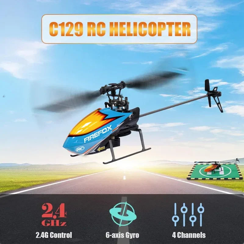 Beginner-Friendly COOLBANK C129 RTF RC Helicopter