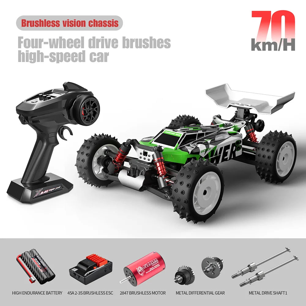 High-Speed S911PRO 1:16 4WD RC Drift Monster Truck