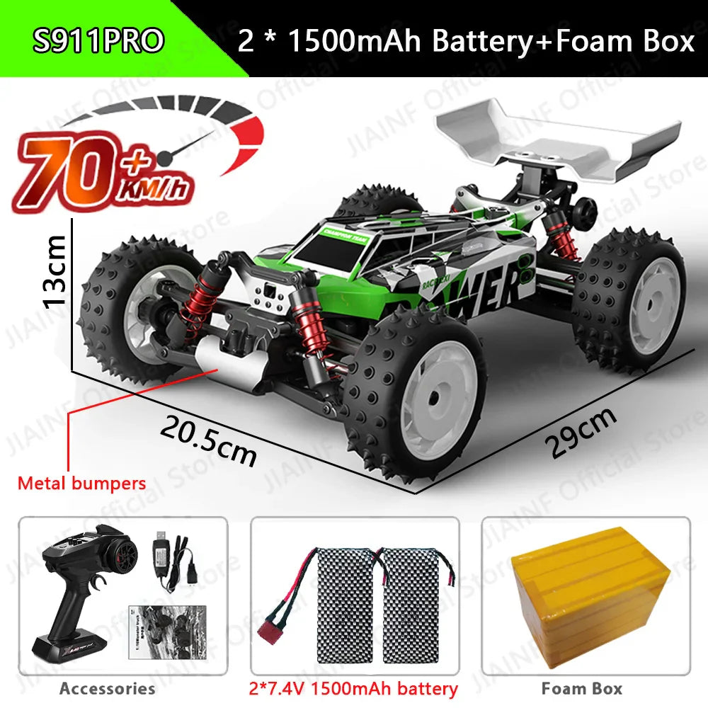 High-Speed S911PRO 1:16 4WD RC Drift Monster Truck