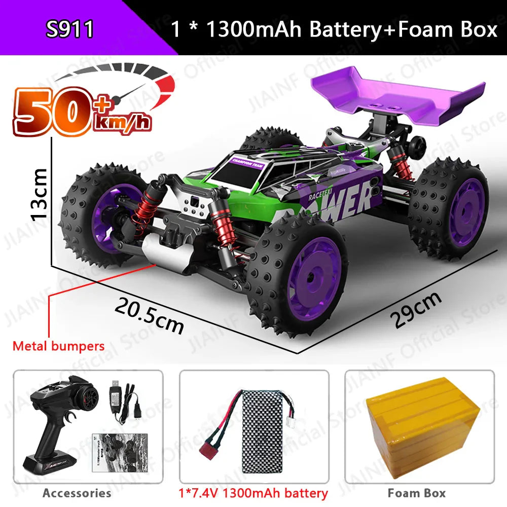High-Speed S911PRO 1:16 4WD RC Drift Monster Truck
