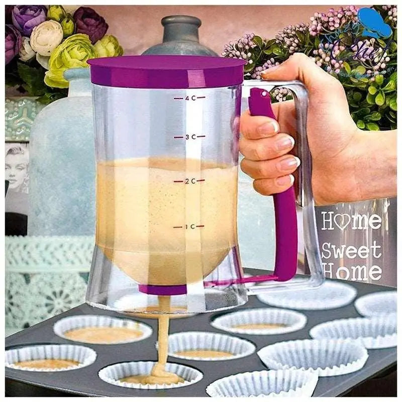 Precision Batter Pourer for Mess-Free Baking Perfection