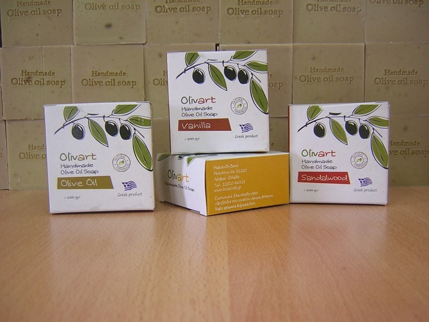 OLIVART Natural olive oil soap-Sandalwood-2