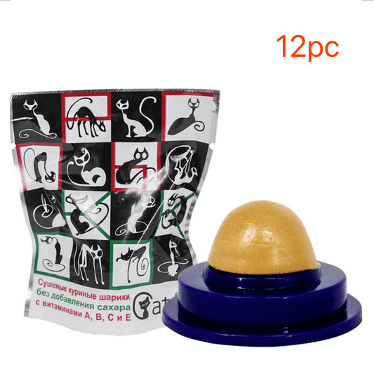 Catnip Energy Ball Lick Toy