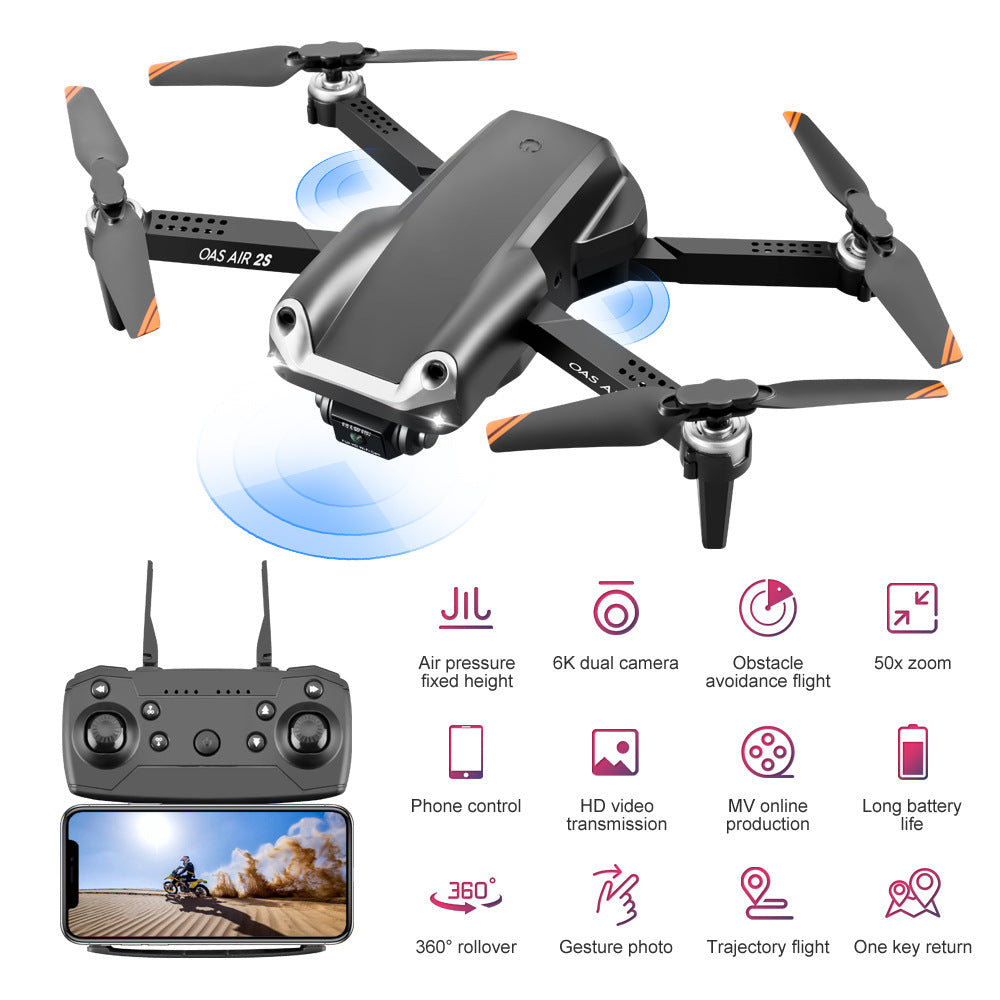Folding Four Axis 4K Dual Camera