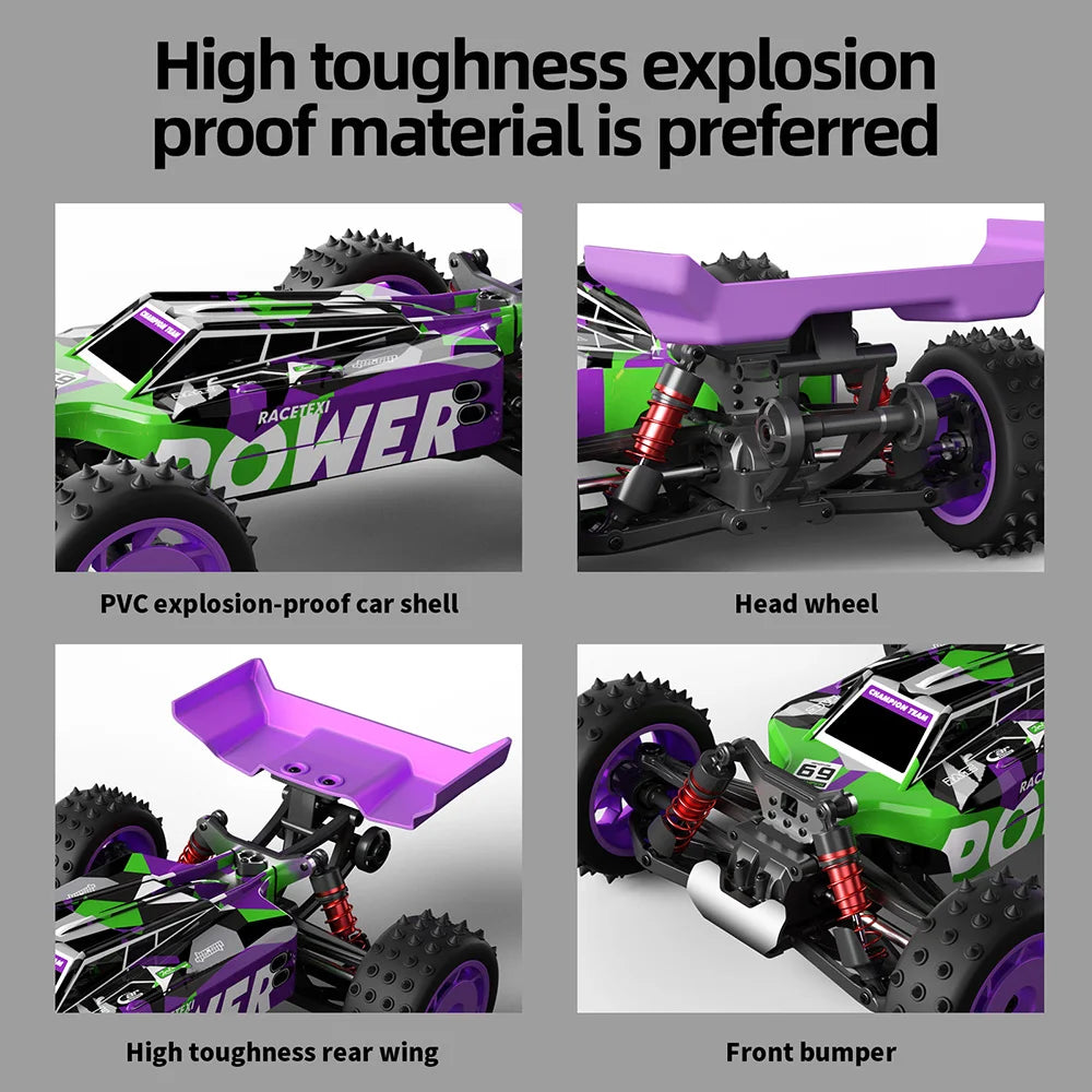 High-Speed S911PRO 1:16 4WD RC Drift Monster Truck