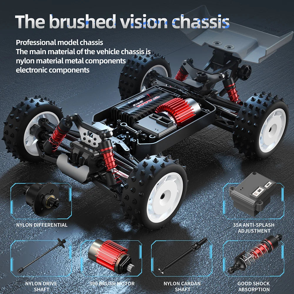 High-Speed S911PRO 1:16 4WD RC Drift Monster Truck