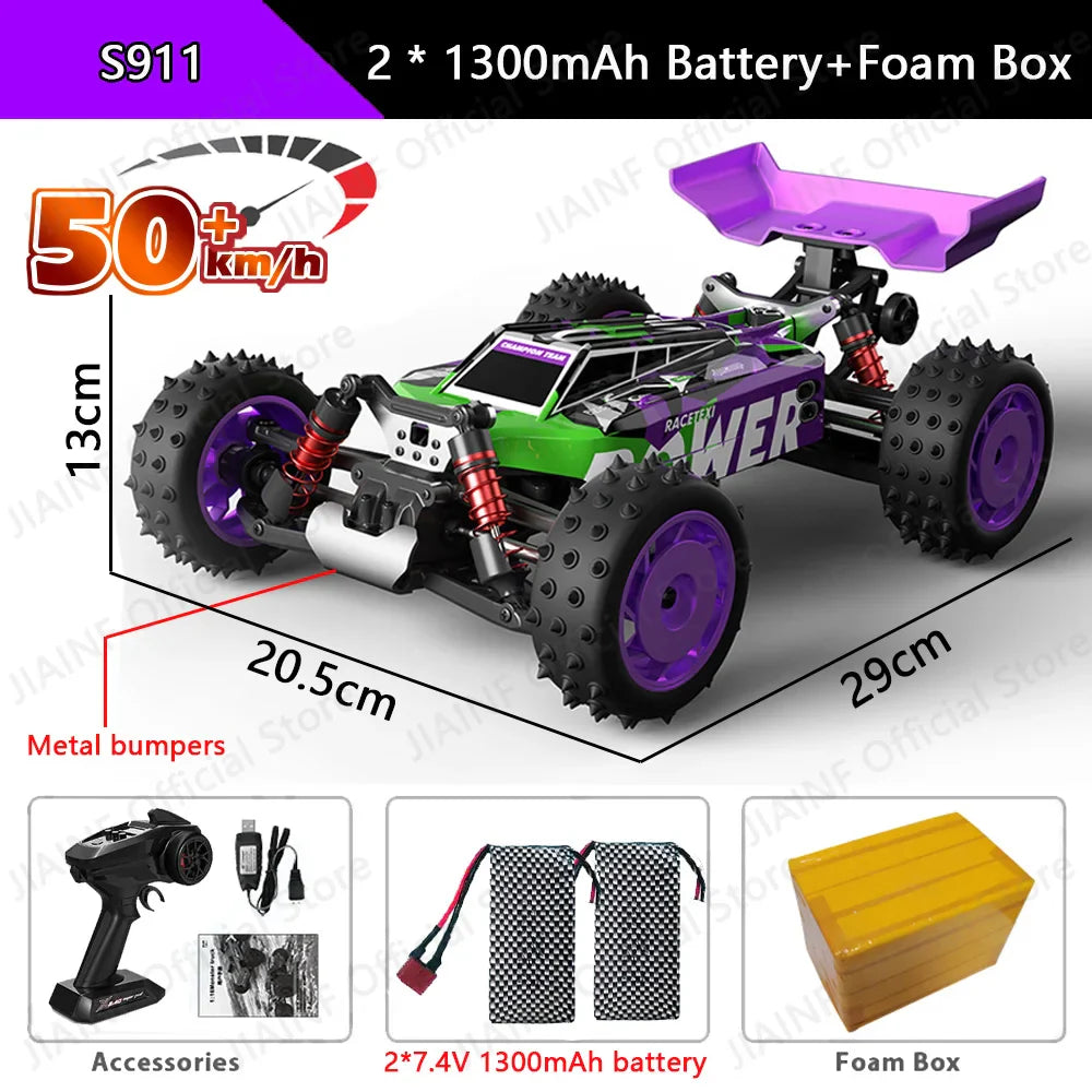 High-Speed S911PRO 1:16 4WD RC Drift Monster Truck