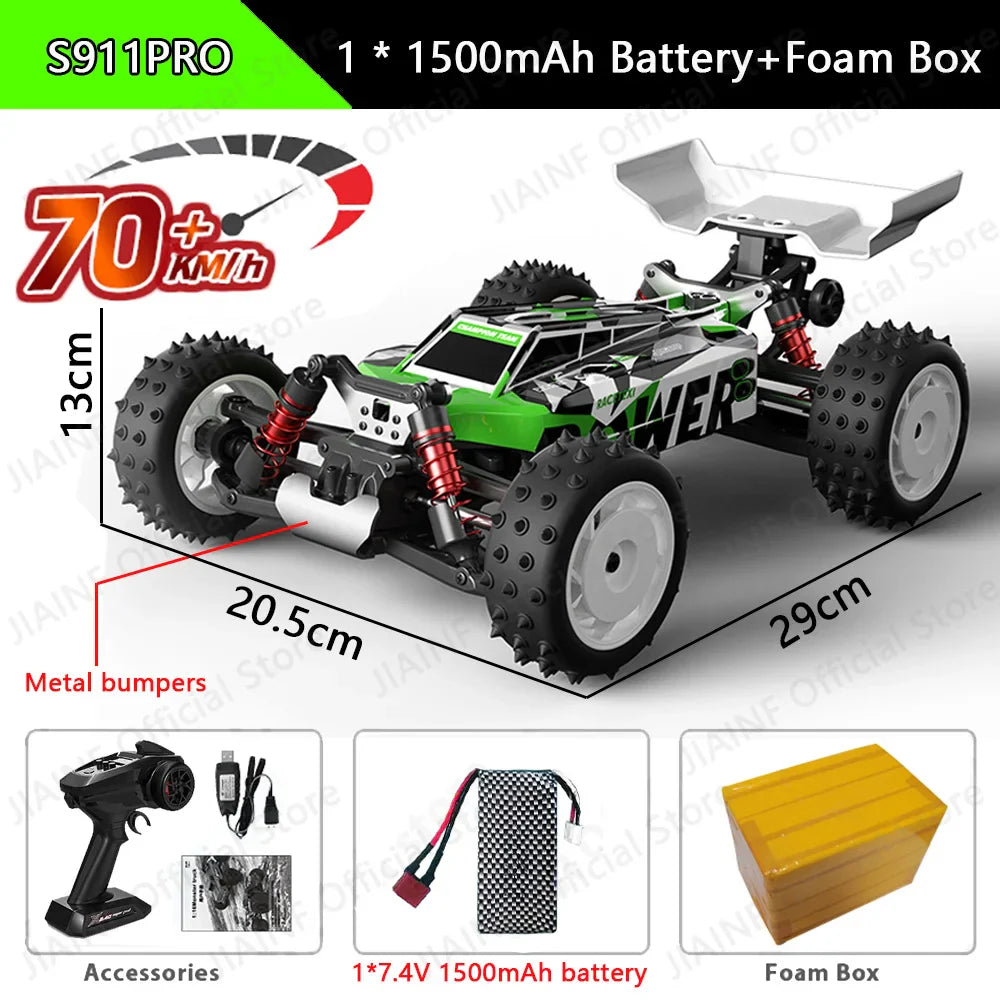 High-Speed S911PRO 1:16 4WD RC Drift Monster Truck
