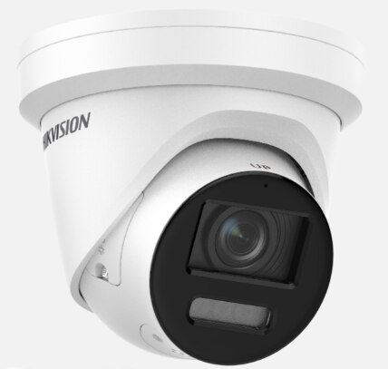 Hikvision 8MP ColorVu Strobe Light and Audible Warning Turret Network IP Camera