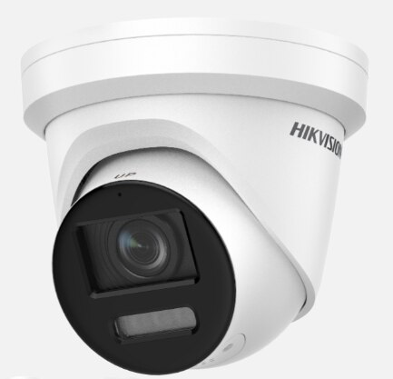 Hikvision 8MP ColorVu Strobe Light and Audible Warning Turret Network IP Camera