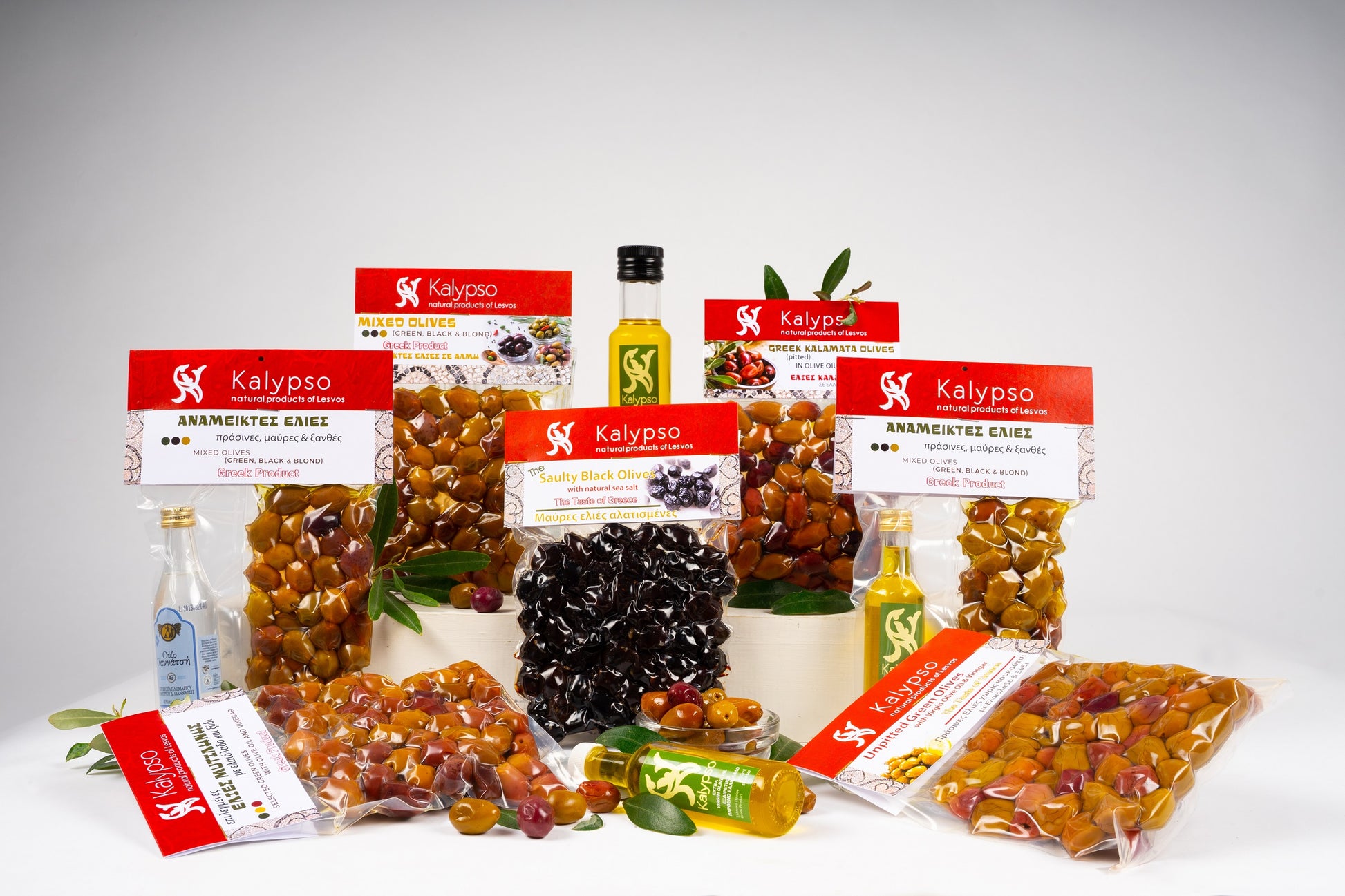 Selected Green Olives in Virgin Olive Oil and Vinegar-Vacuum 200g-2