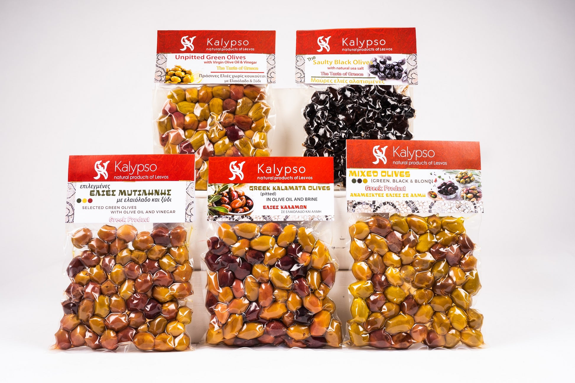 Selected Green Olives in Virgin Olive Oil and Vinegar-Vacuum 200g-1