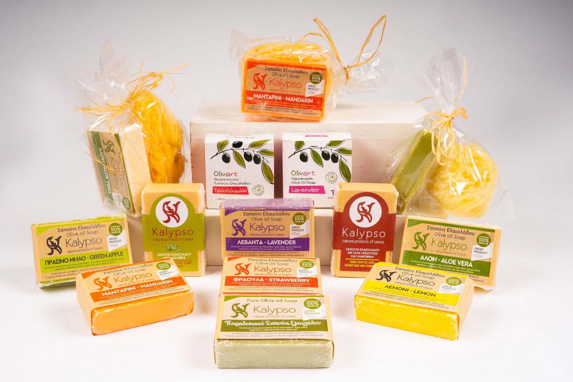 OLIVART Hand made Olive Oil soap - Lavender-2